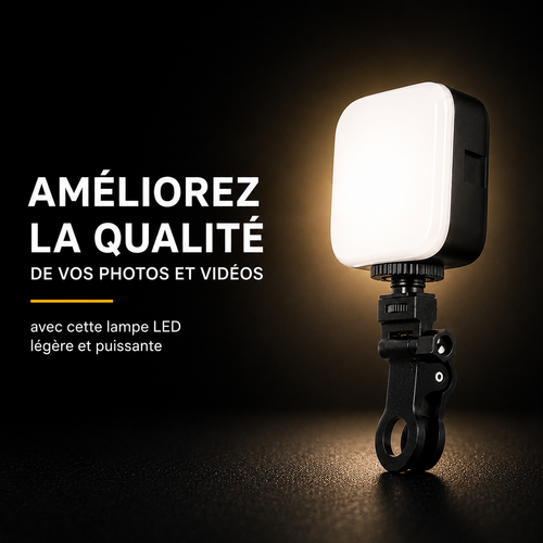 LAMPE SELFIE LED